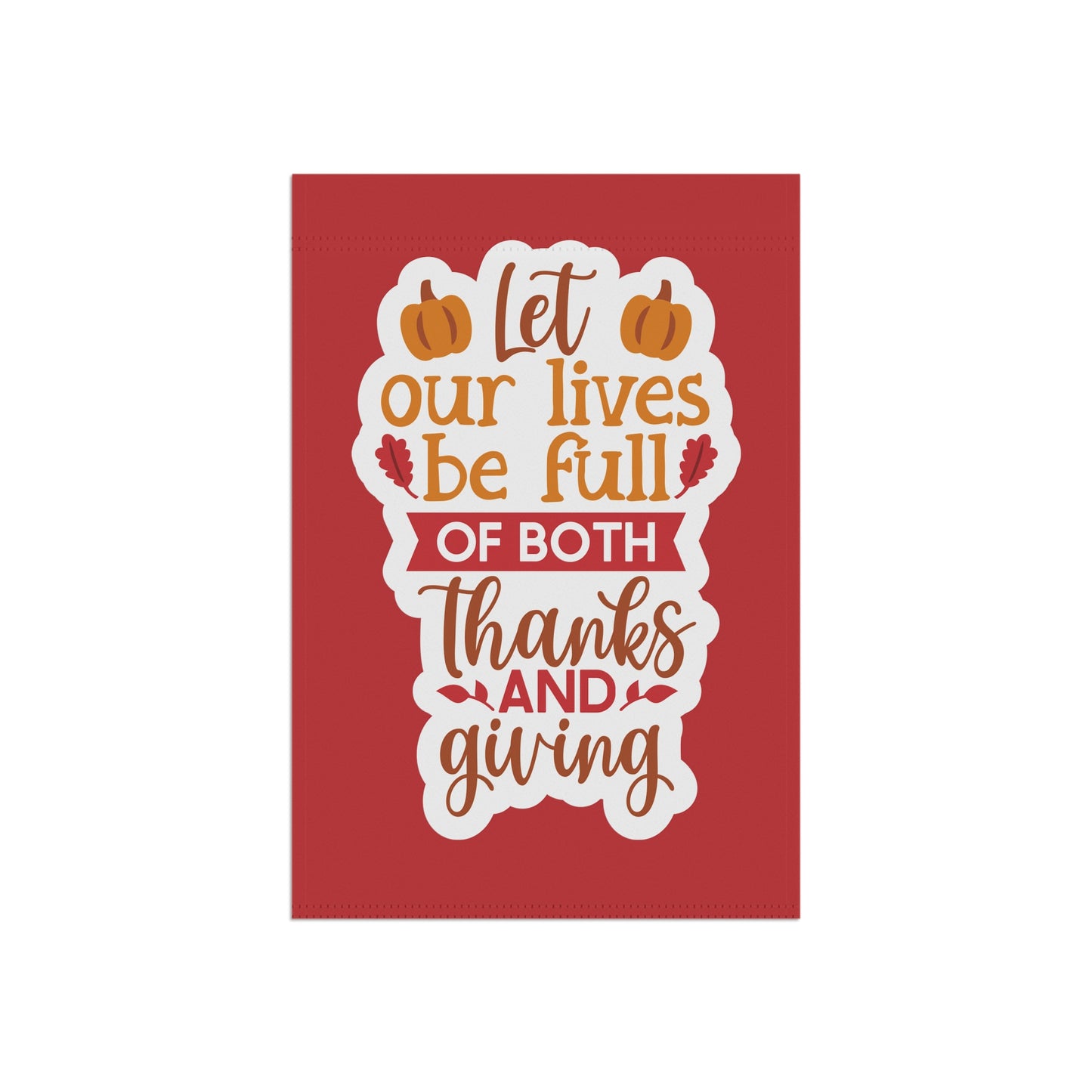 Thanks & Giving - Garden & House Banner