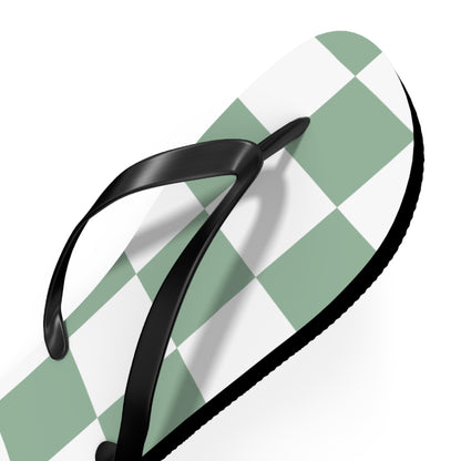 Green Check - Flip Flops