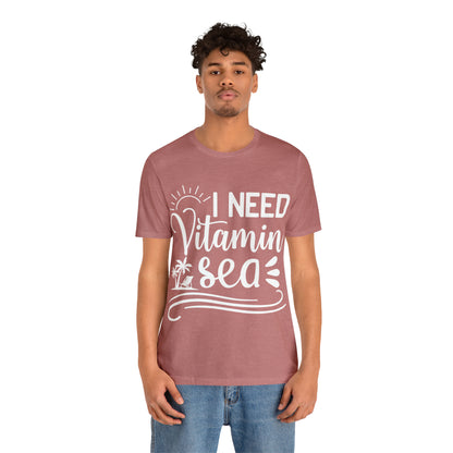 I Need Vitamin Sea - Jersey Short Sleeve Tee