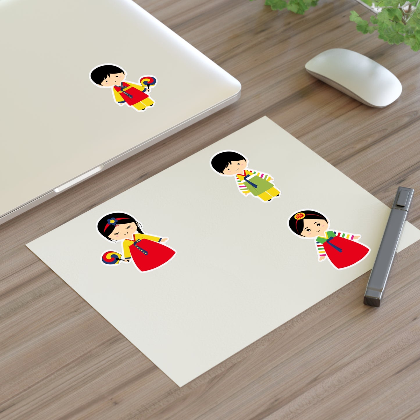 Chibi Korean Hanbok - Sticker Sheets