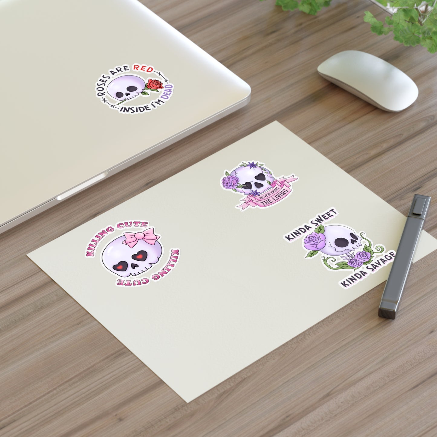 Chibi Skulls - Sticker Sheets