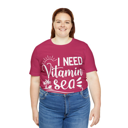 I Need Vitamin Sea - Jersey Short Sleeve Tee