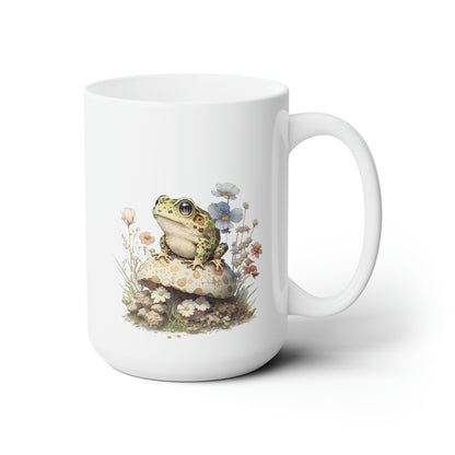 Cute Frog - Ceramic Mug 15oz