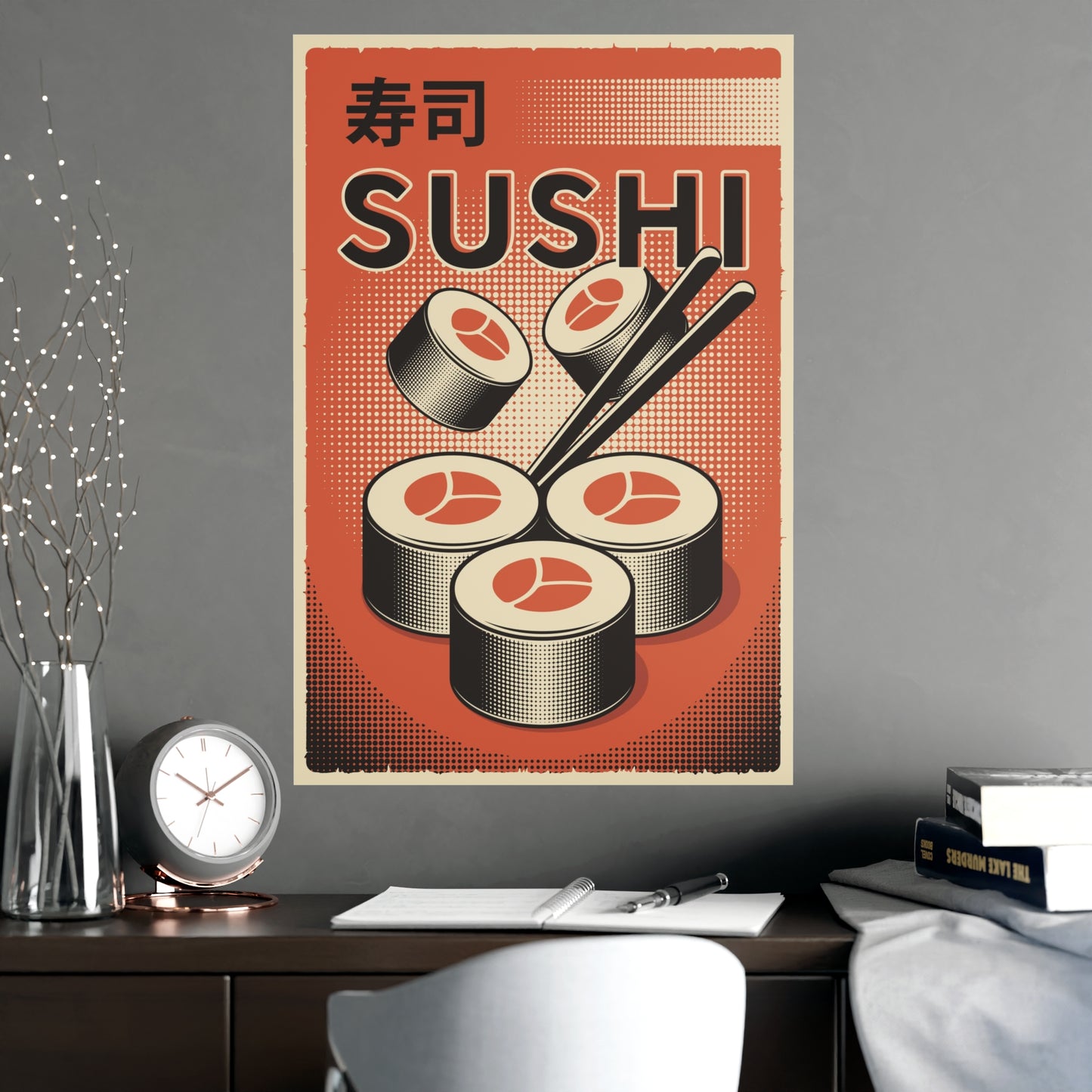 Sushi - Vertical and Horizontal Matte Posters