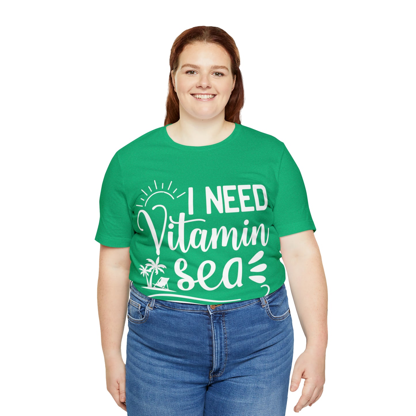 I Need Vitamin Sea - Jersey Short Sleeve Tee