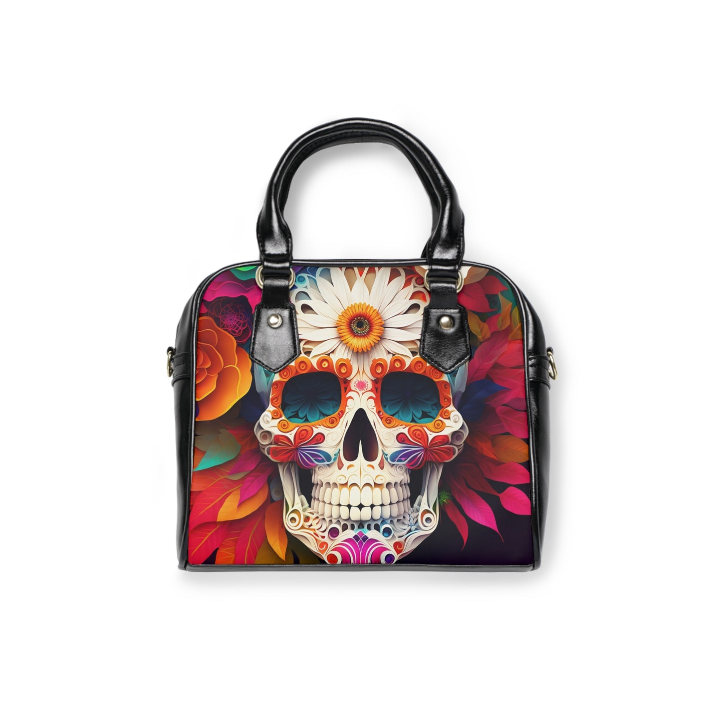 Sugar Skulls - Shoulder Handbag