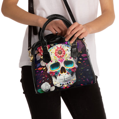 Sugar Skulls - Shoulder Handbag