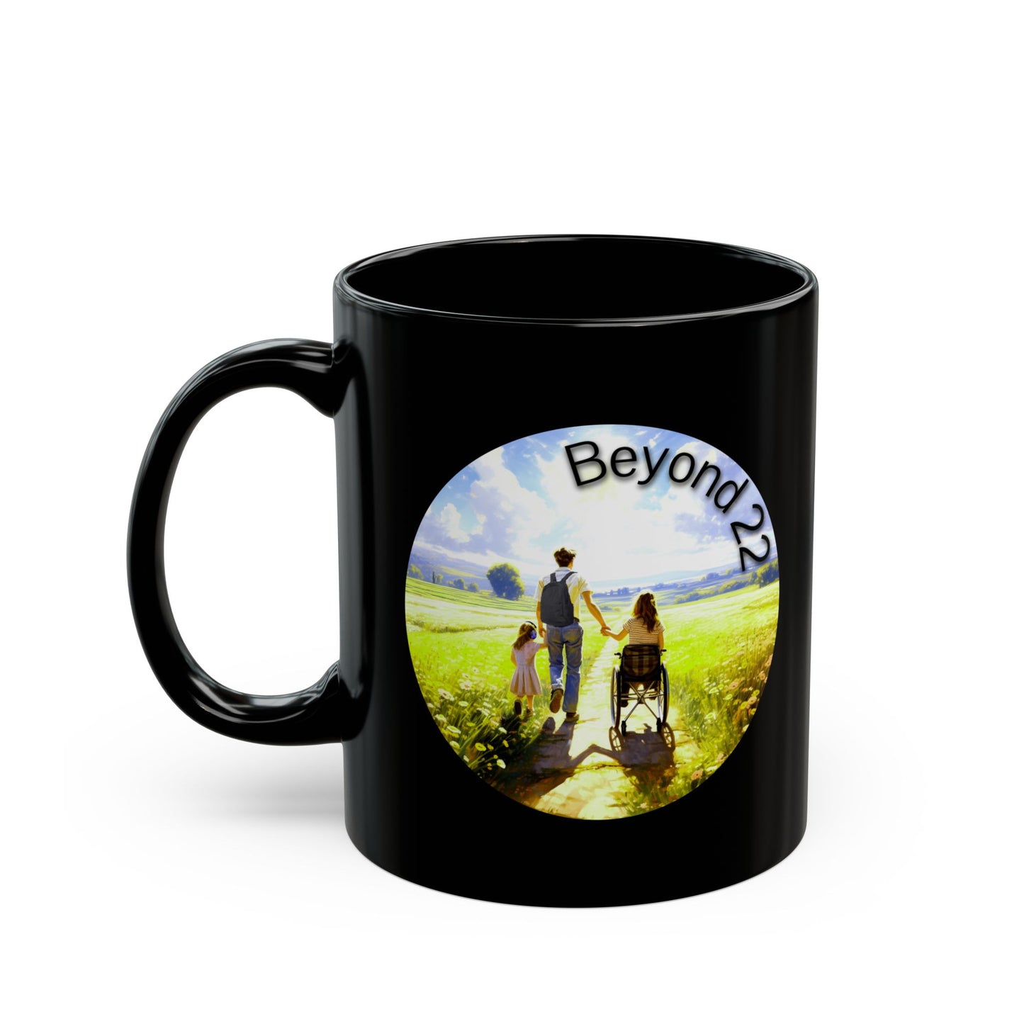 Beyond 22 - Black Mug (11oz, 15oz)