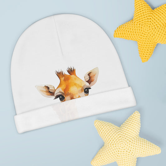 Giraffe - Baby Beanie (AOP)