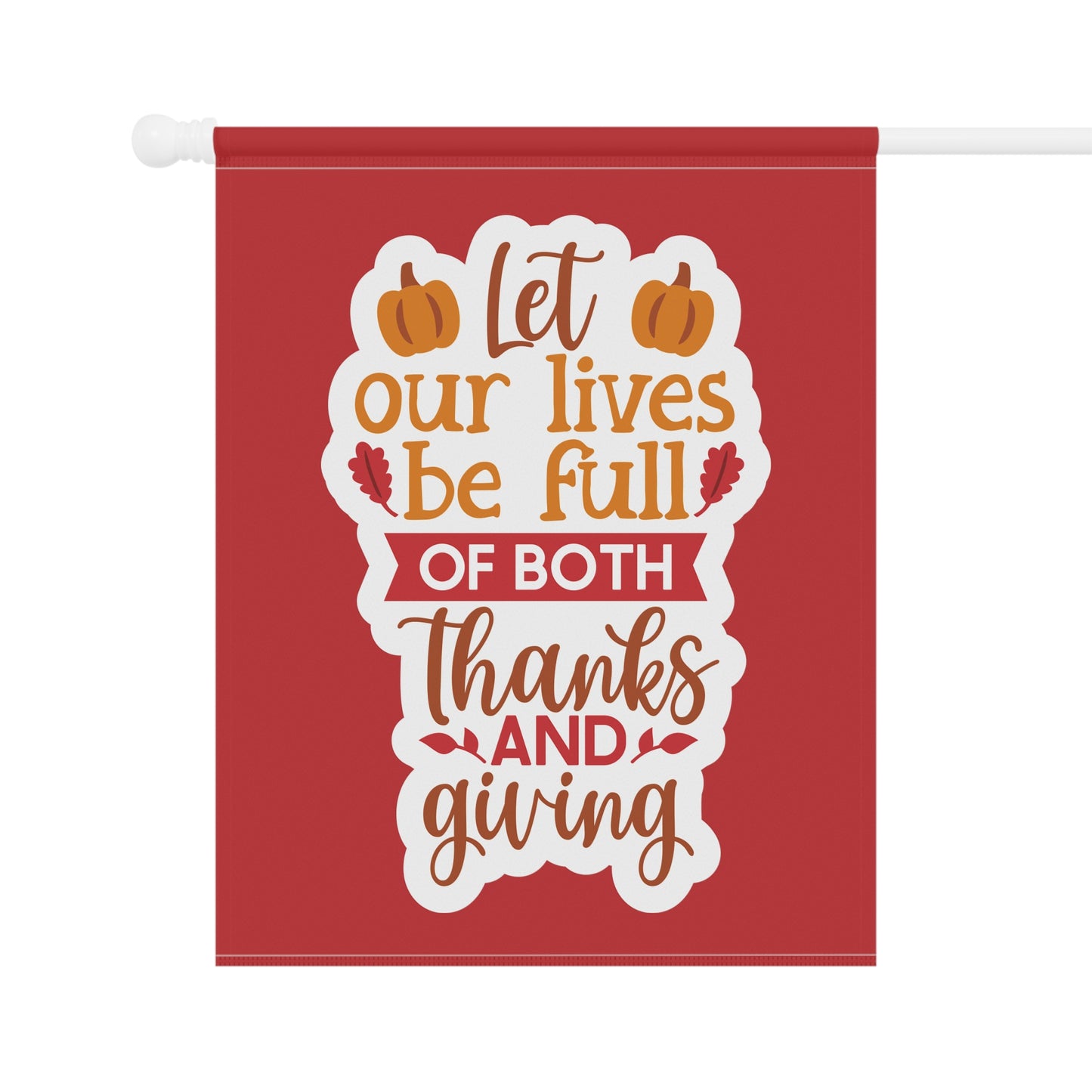 Thanks & Giving - Garden & House Banner