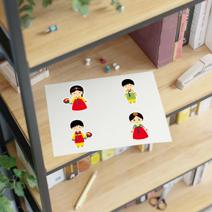 Chibi Korean Hanbok - Sticker Sheets