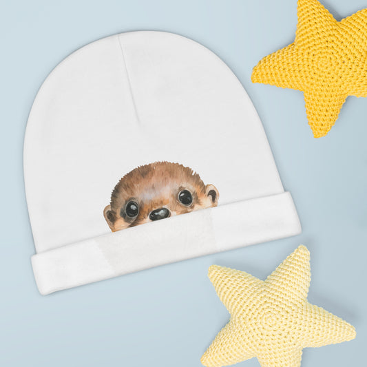 Otter - Baby Beanie (AOP)