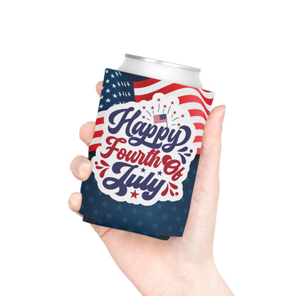 Happy 4th - Can Cooler