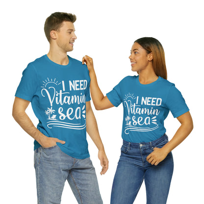 I Need Vitamin Sea - Jersey Short Sleeve Tee