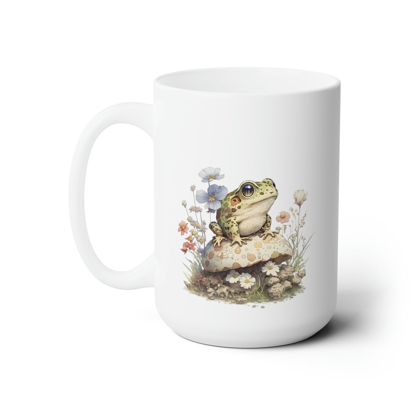 Cute Frog - Ceramic Mug 15oz