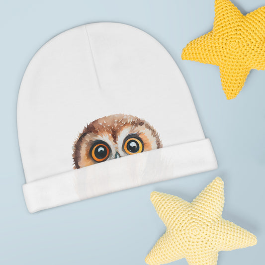 Owl - Baby Beanie (AOP)