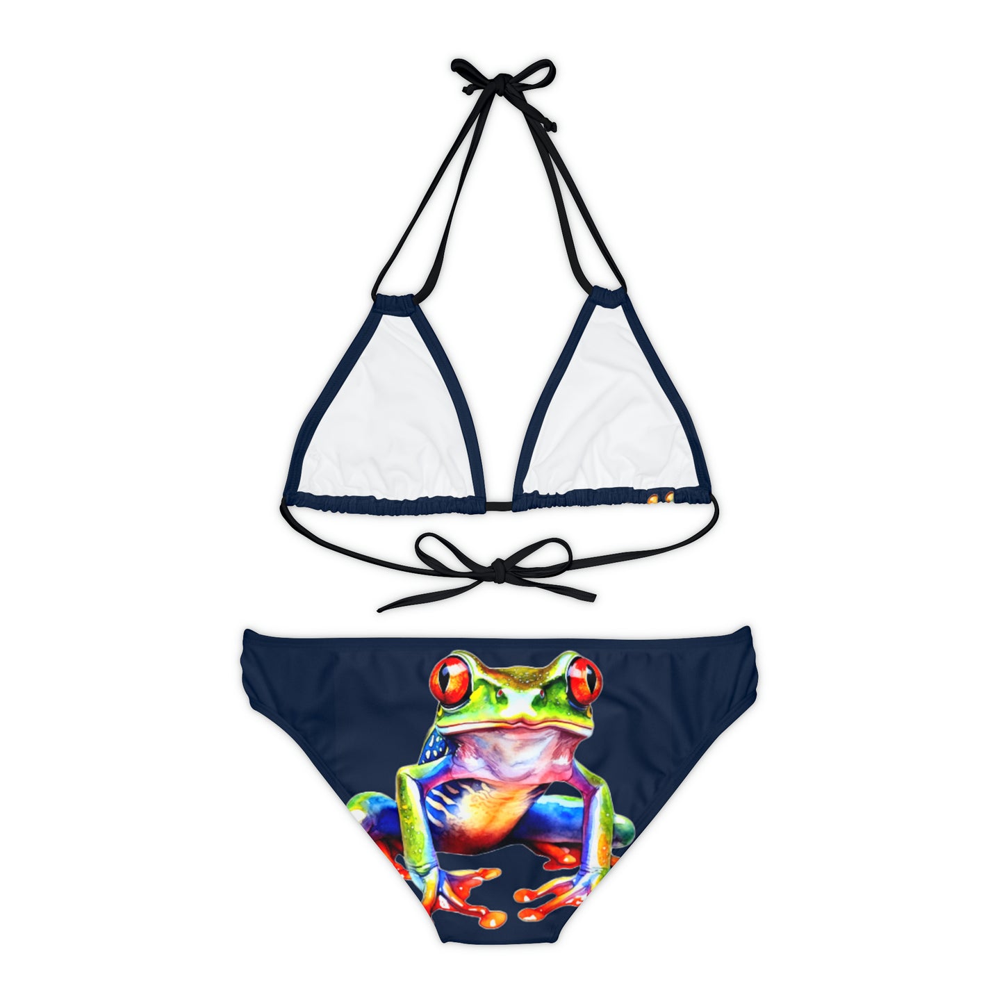 Tree Frog - Strappy Bikini Set (AOP)