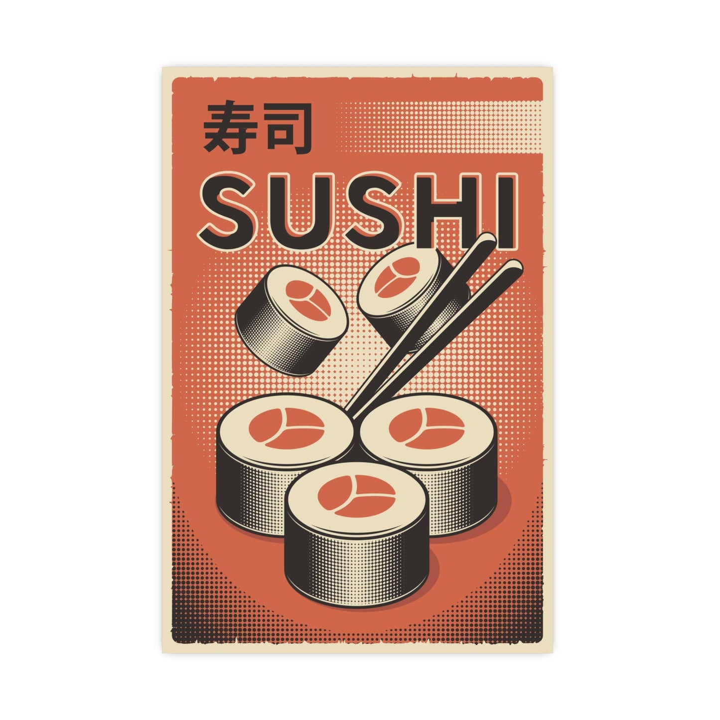 Sushi - Vertical and Horizontal Matte Posters