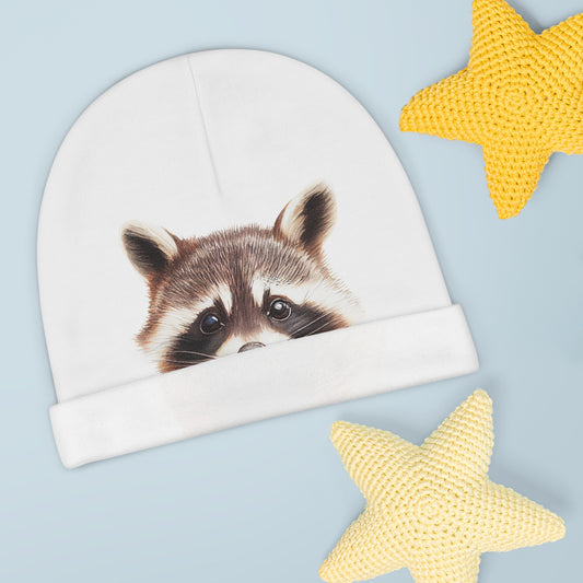 Raccoon - Baby Beanie (AOP)