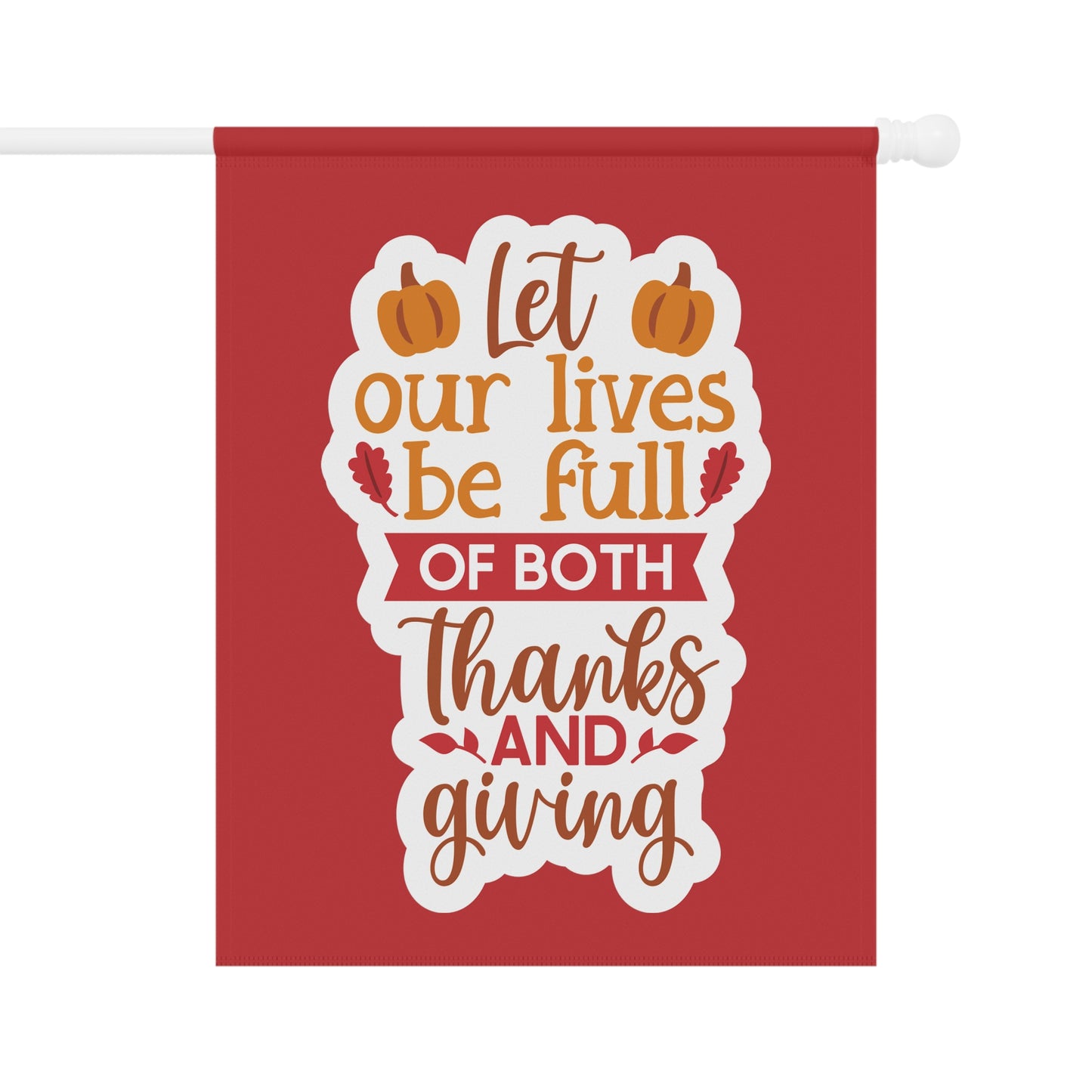 Thanks & Giving - Garden & House Banner