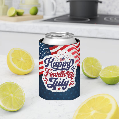 Happy 4th - Can Cooler