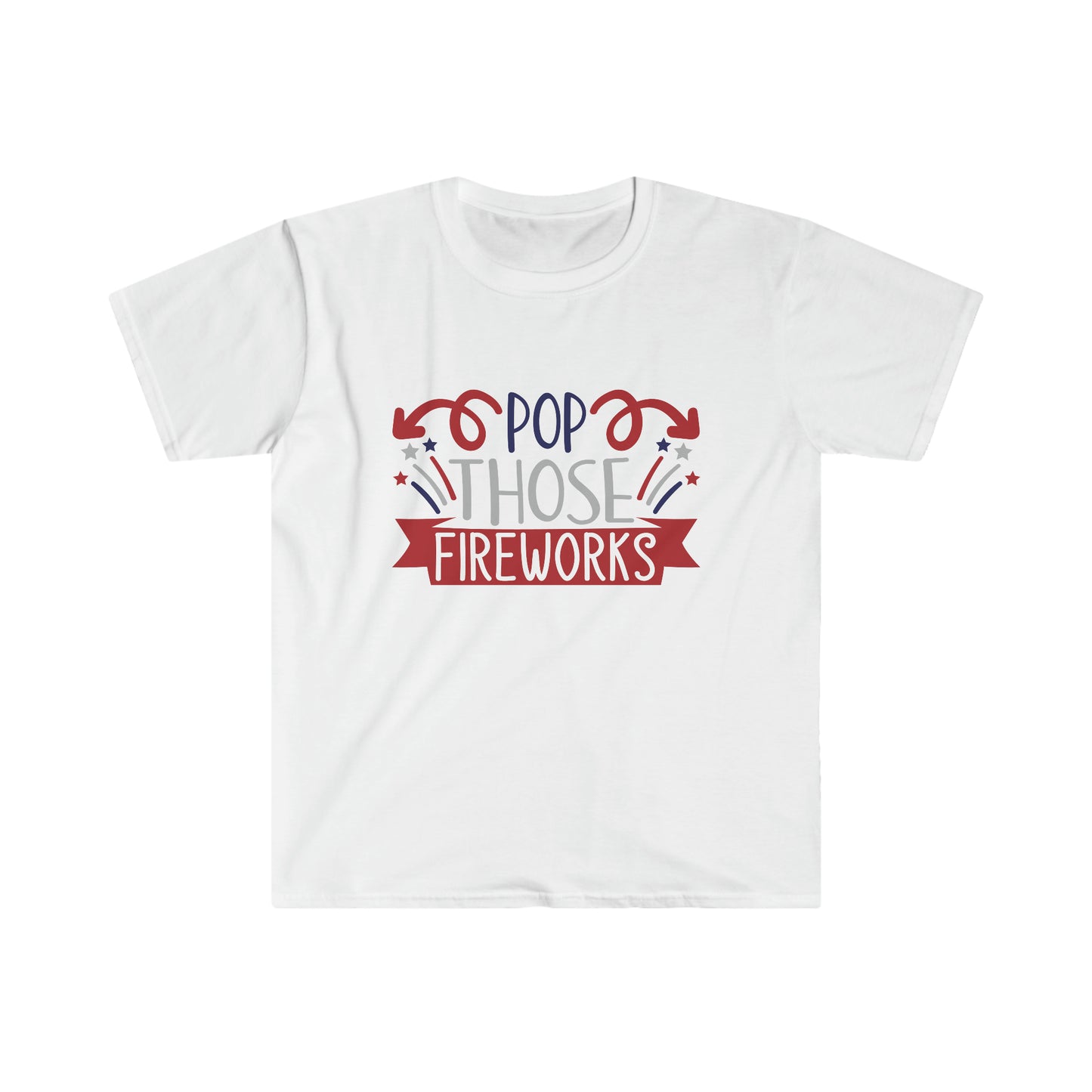 Fireworks - Unisex Softstyle T-Shirt
