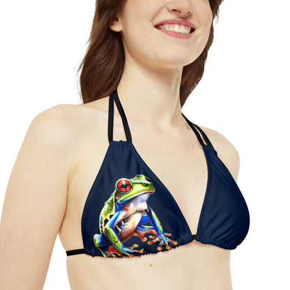 Tree Frog - Strappy Bikini Set (AOP)