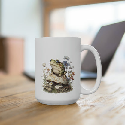 Cute Frog - Ceramic Mug 15oz