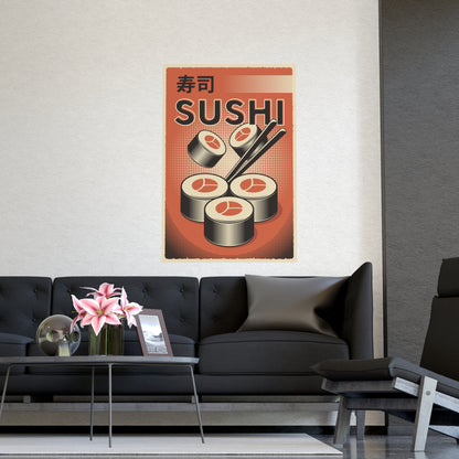 Sushi - Vertical and Horizontal Matte Posters