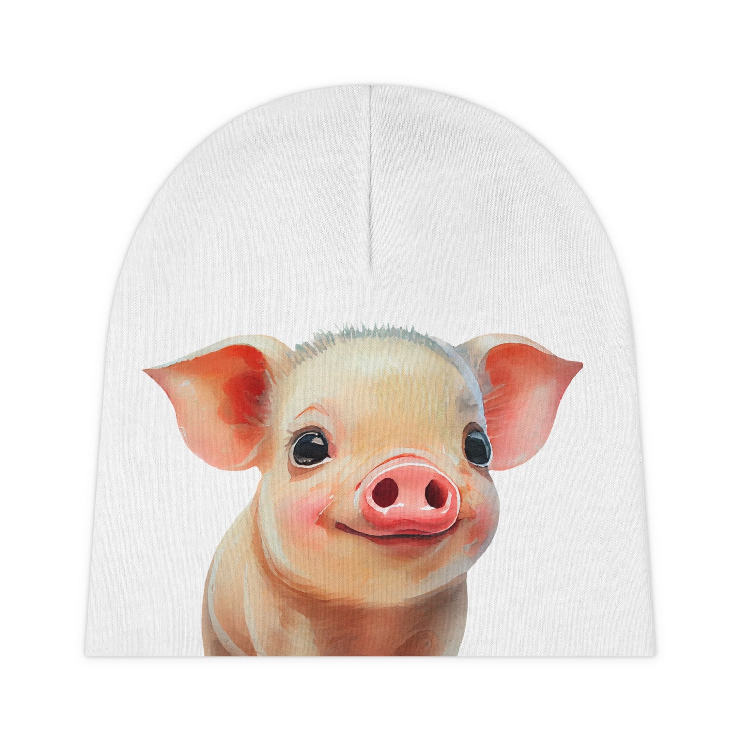 Pig - Baby Beanie (AOP)