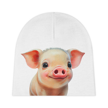 Pig - Baby Beanie (AOP)