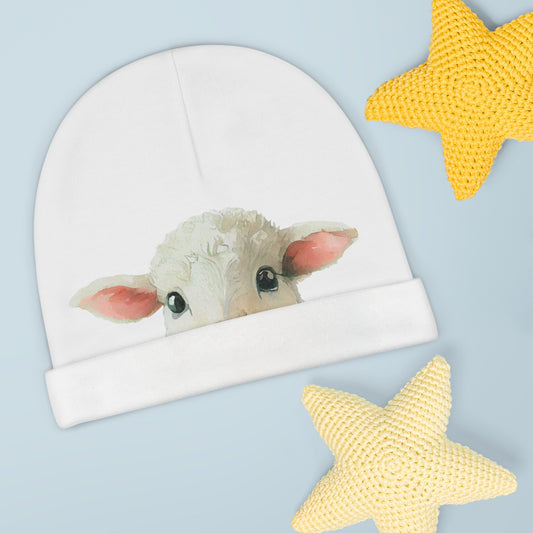 Sheep - Baby Beanie (AOP)