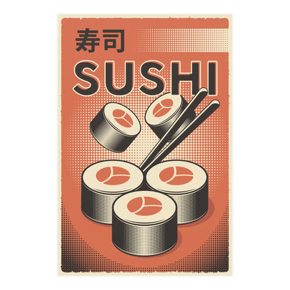 Sushi - Vertical and Horizontal Matte Posters