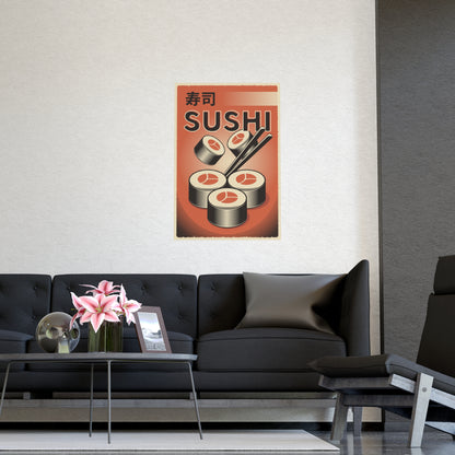 Sushi - Vertical and Horizontal Matte Posters